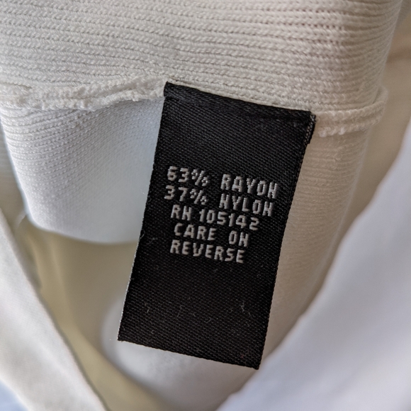 Vintage tank/cardi sweater set in white/black - Picture 6 of 13